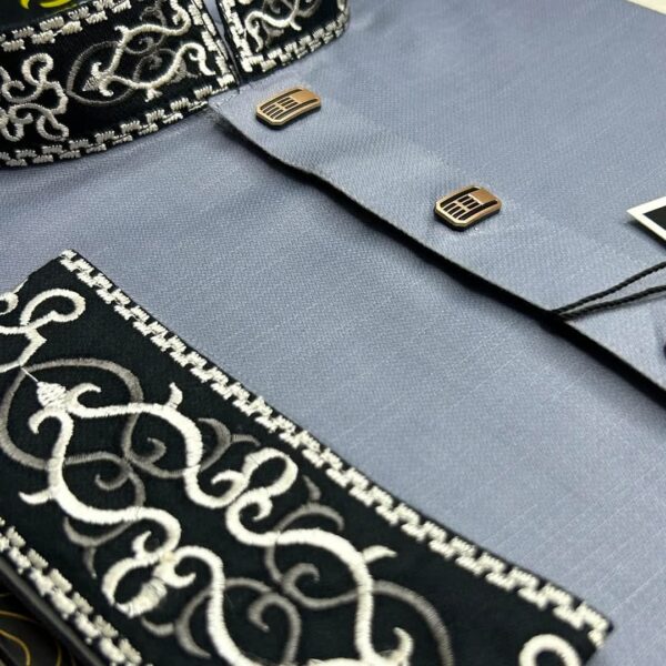 Hand Embroidery Panjabi - Image 4